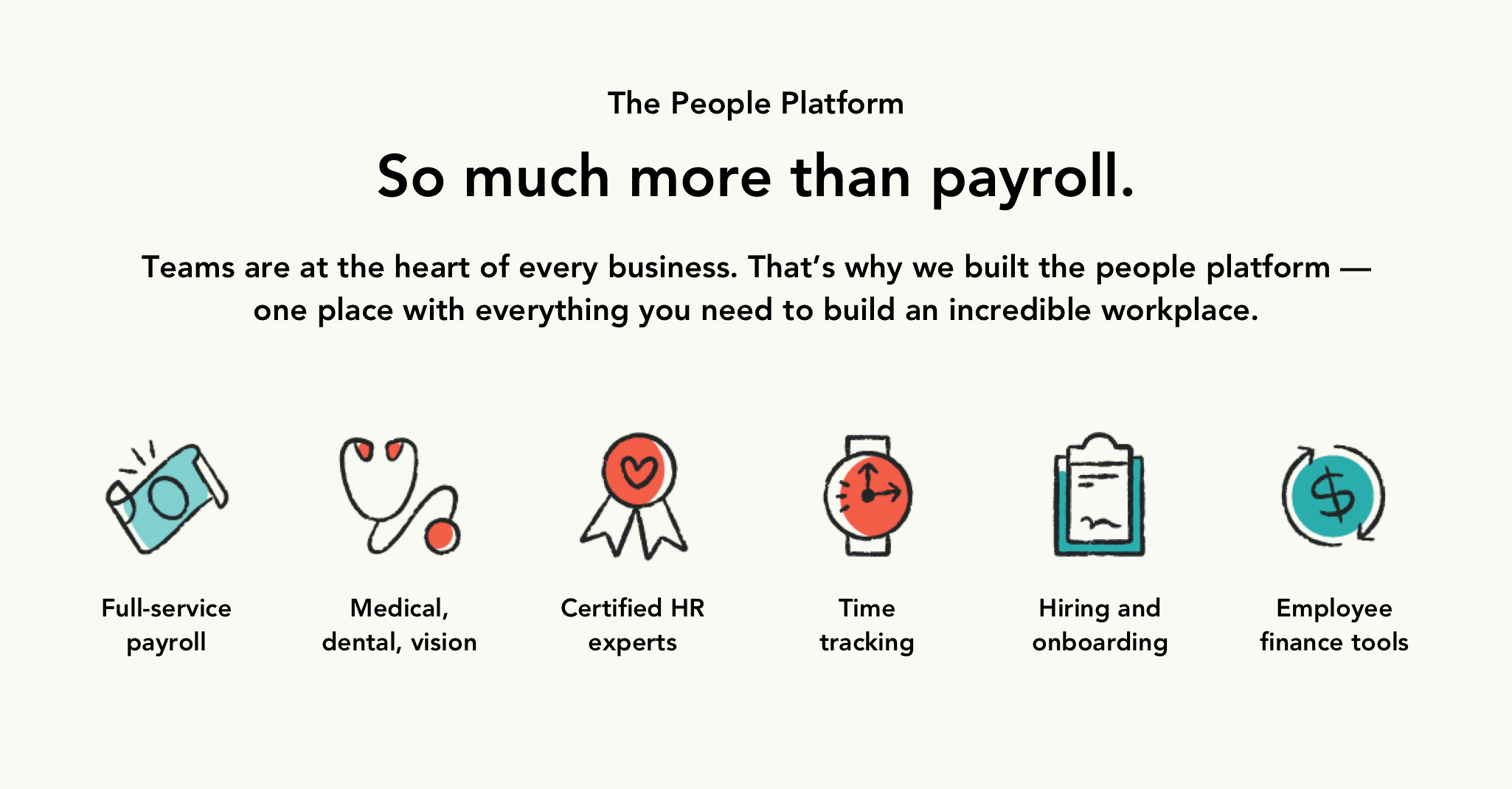 Gusto The People Platform For SMBs Y Combinator