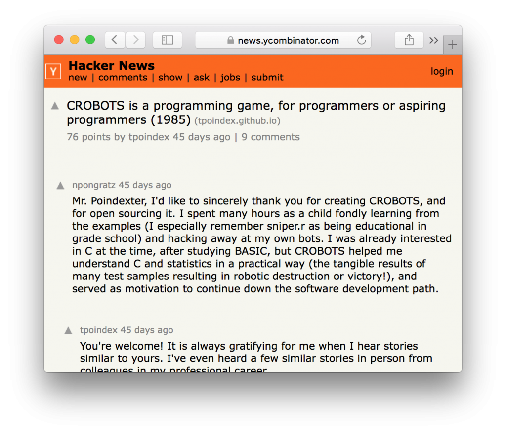 Hacker News Highlights | Y Combinator