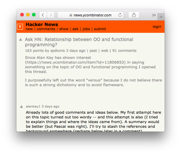 Hacker News Highlights, The Alan Kay Edition | Y Combinator